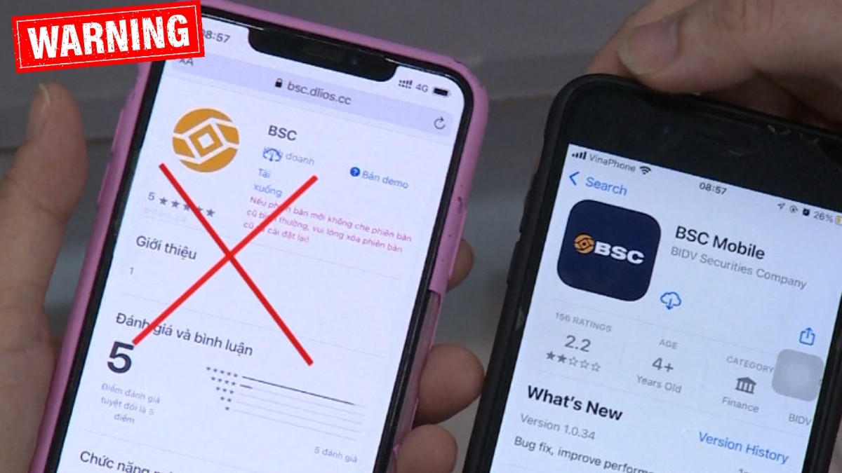 Lưu ý khi sử dụng app chứng khoán