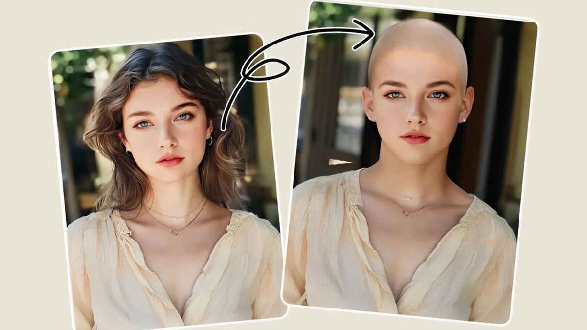 cách lưu video tiktok không bị dính logo bằng InsMind Buzz Cut Filter 