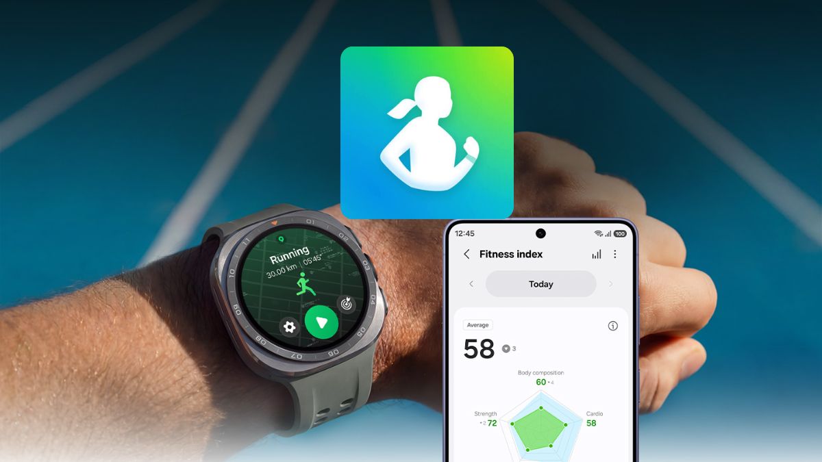 Samsung Health app đếm bước chân samsung