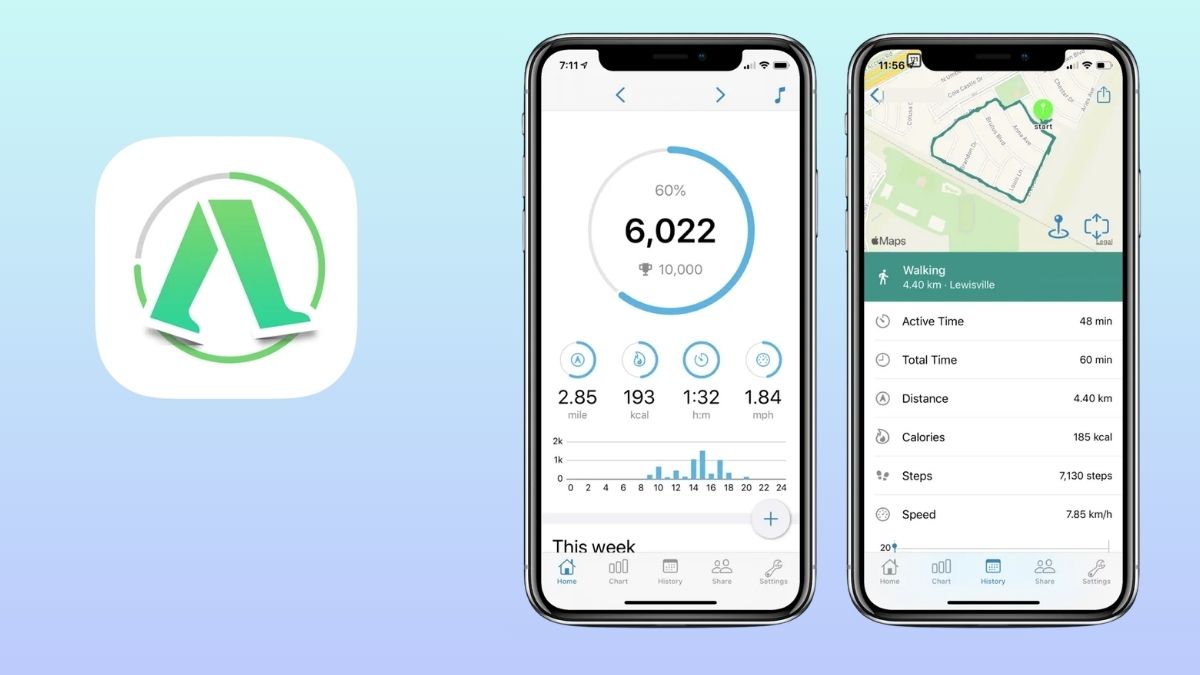 Accupedo Pedometer app đếm bước chân miễn phí