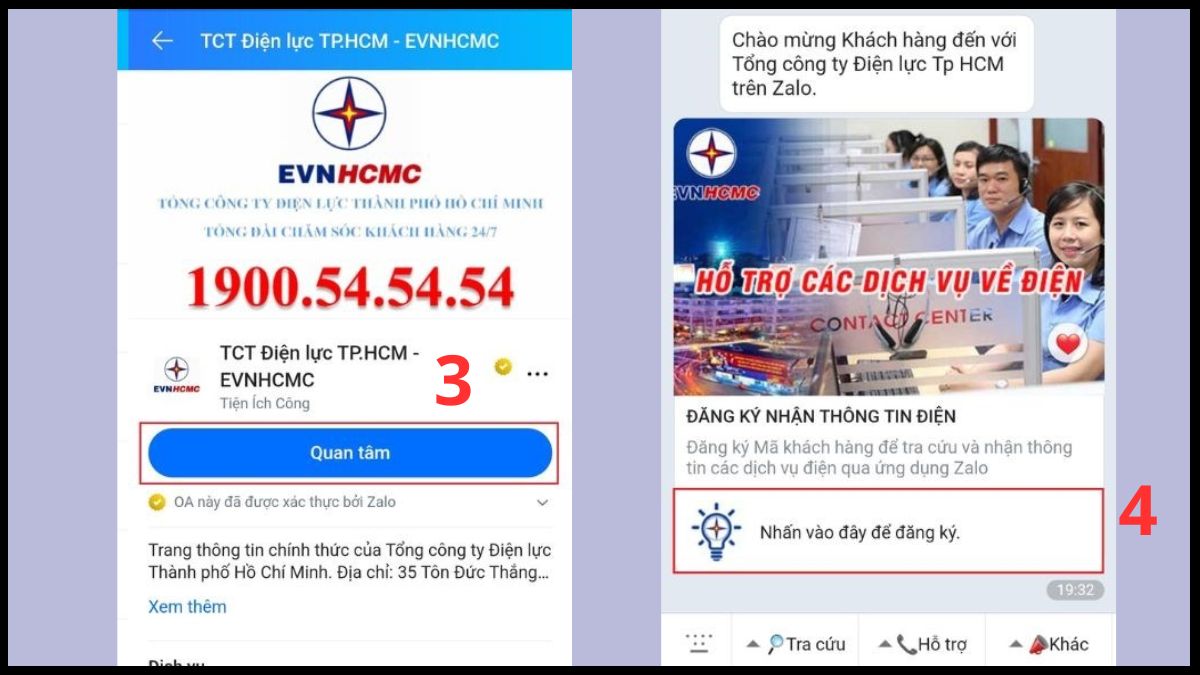 app đóng tiền điện online ZaloPay - bước 2