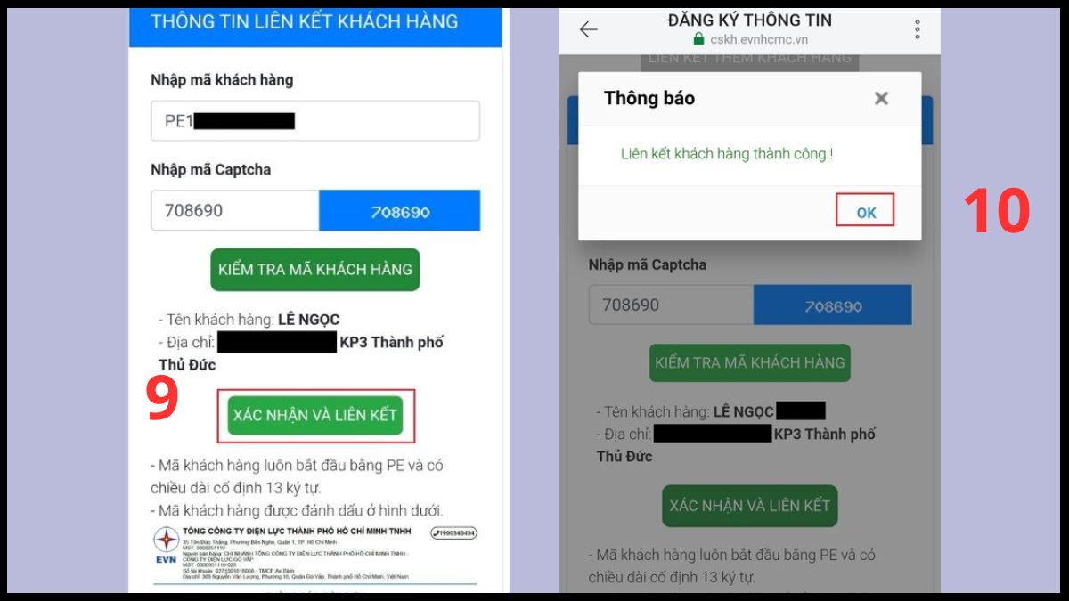 app đóng tiền điện online ZaloPay - bước 5