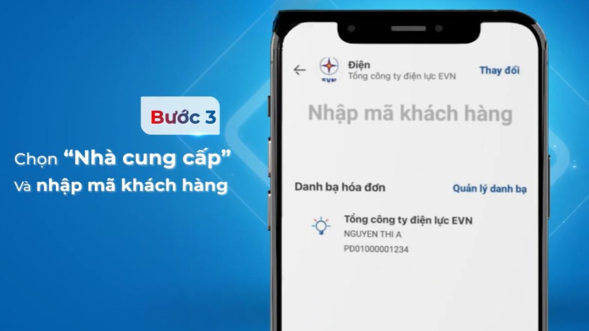app đóng tiền điện giảm giá trên VNPay - bước 3