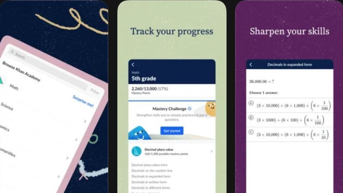 Khan Academy - app học toán miễn phí trên máy tính