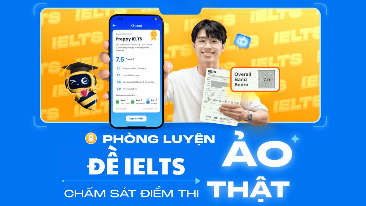 Phòng Speaking ảo tại Prep - app kiểm tra phát âm tiếng anh miễn phí