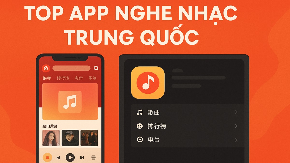 TOP 6 app nghe nhạc Trung Quốc hay phổ biến hiện nay TOP 6 app nghe nhạc Trung Quốc hay phổ biến hiện nay