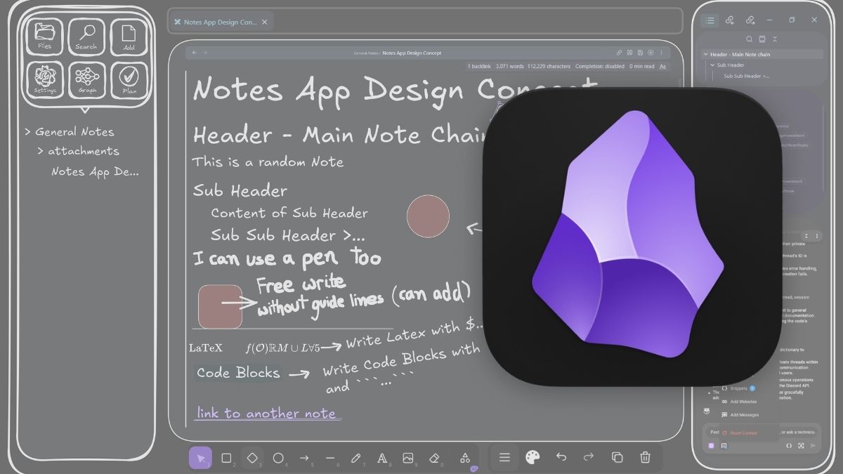 Obsidian - app ghi chú