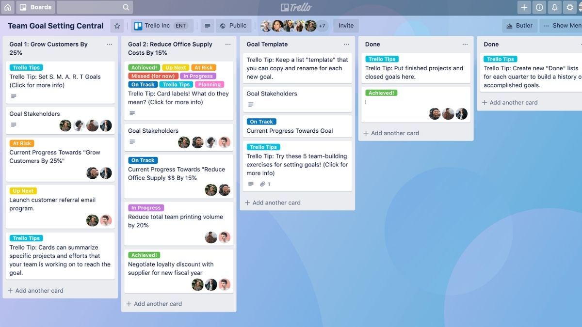 Trello - app note pc