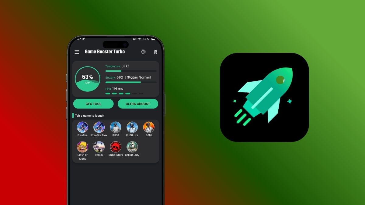 app tăng tốc game trên điện thoại Game Booster GFX - No Lag