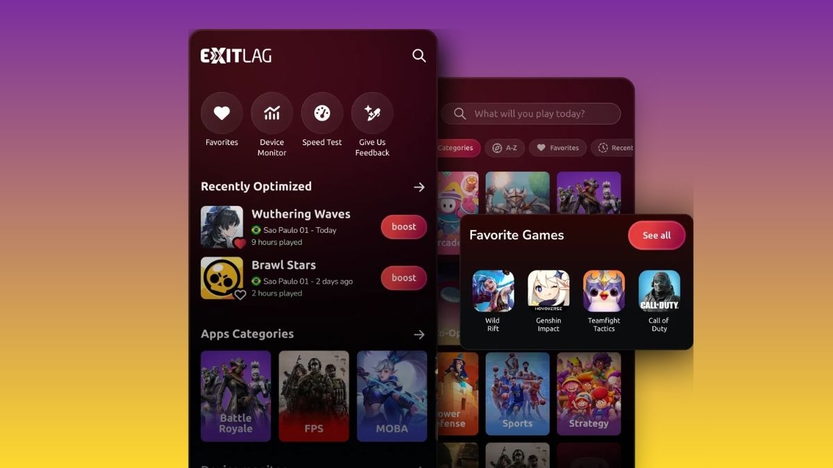 Phần mềm tăng tốc game cực mạnh ExitLag