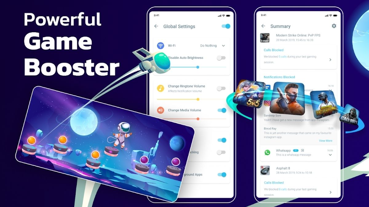 Phần mềm tăng tốc game cực mạnh Gaming Mode - Game Booster PRO