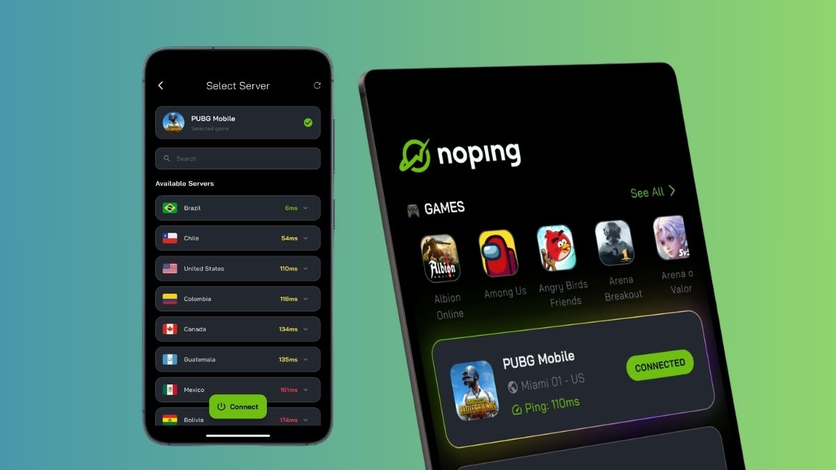 app tăng tốc game trên điện thoại NoPing