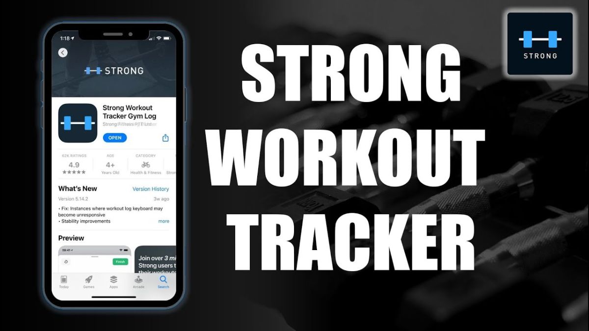 Strong -  app hướng dẫn tập gym tại phòng tập miễn phí