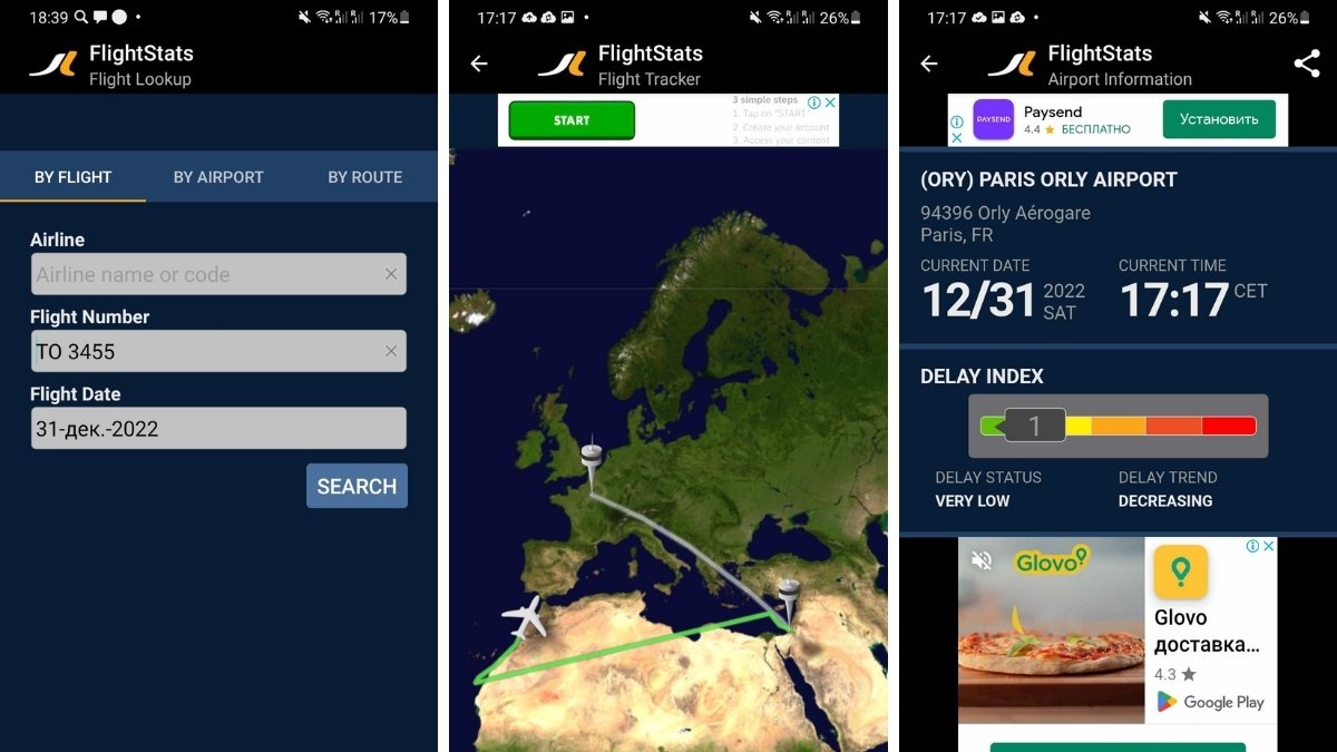 FlightStats / Cirium app theo dõi chuyến bay quốc tế