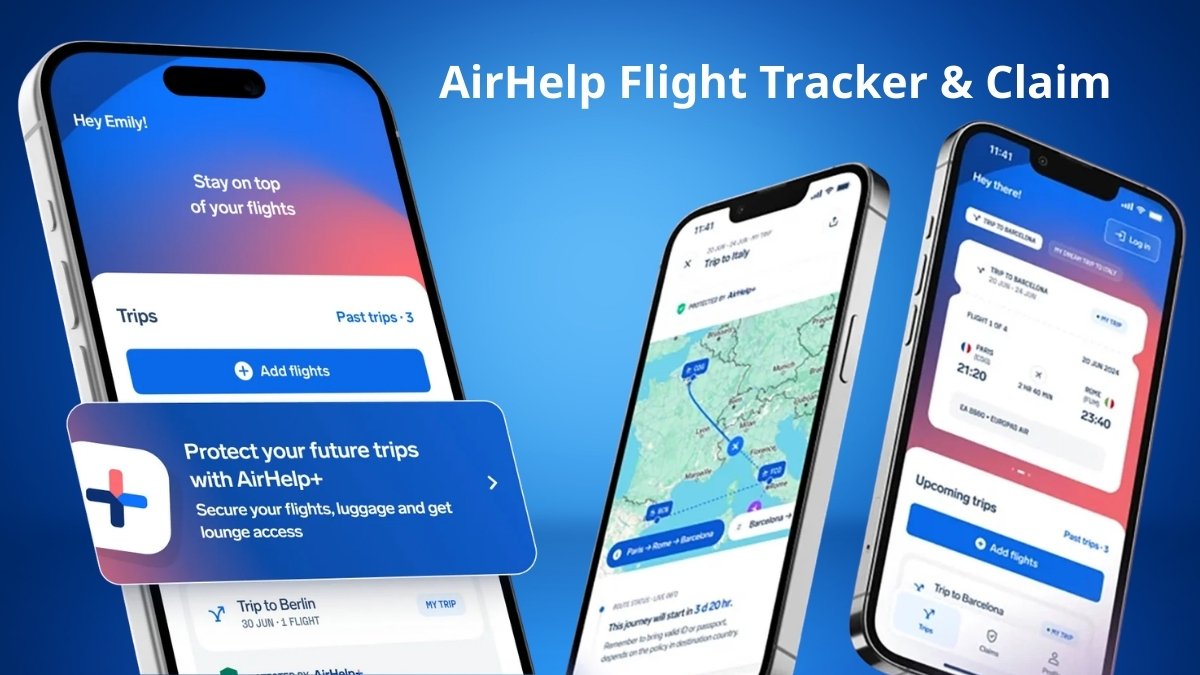 AirHelp Flight Tracker & Claim app theo dõi chuyến bay trực tuyến