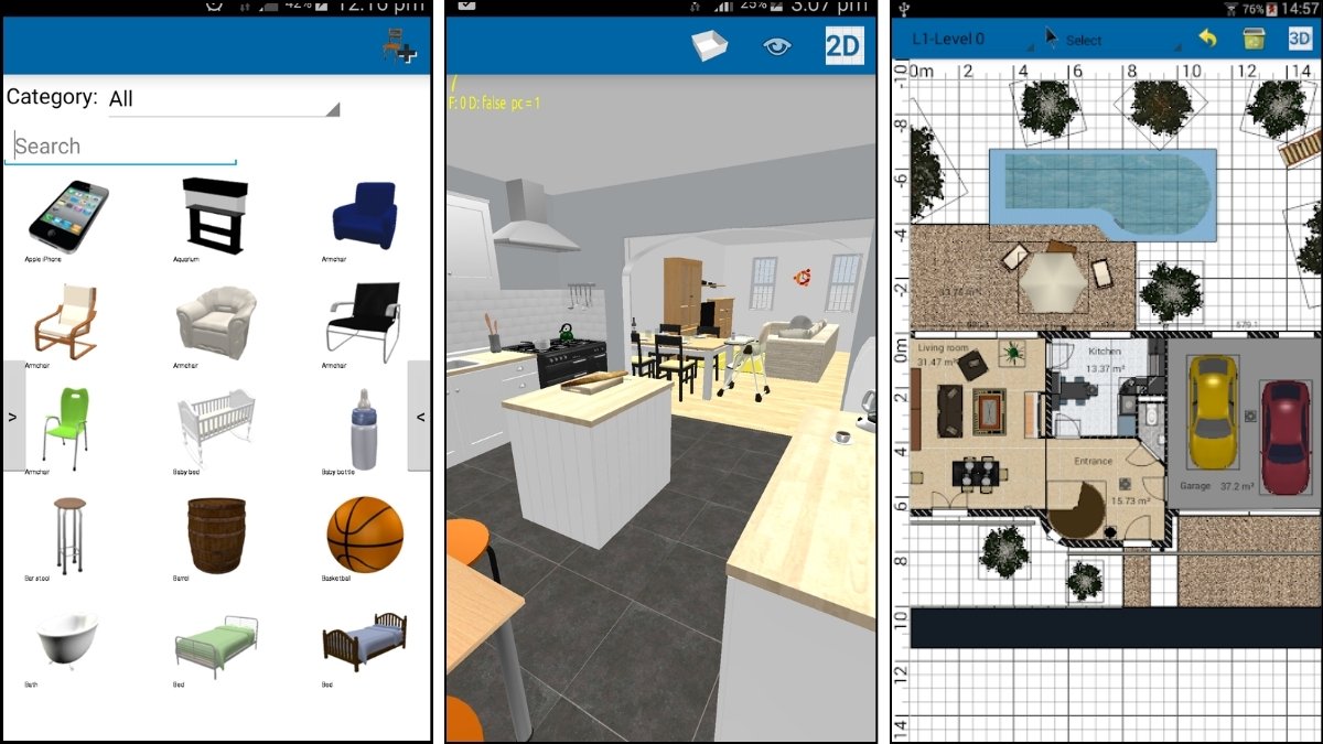 Renovations 3D app thiết kế nhà 3d miễn phí trên điện thoại