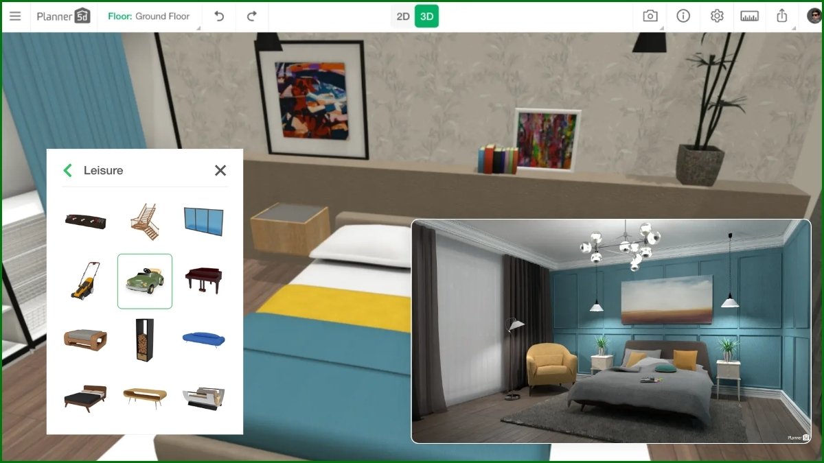 Planner 5D: Home Design, Decor ứng dụng thiết kế nhà