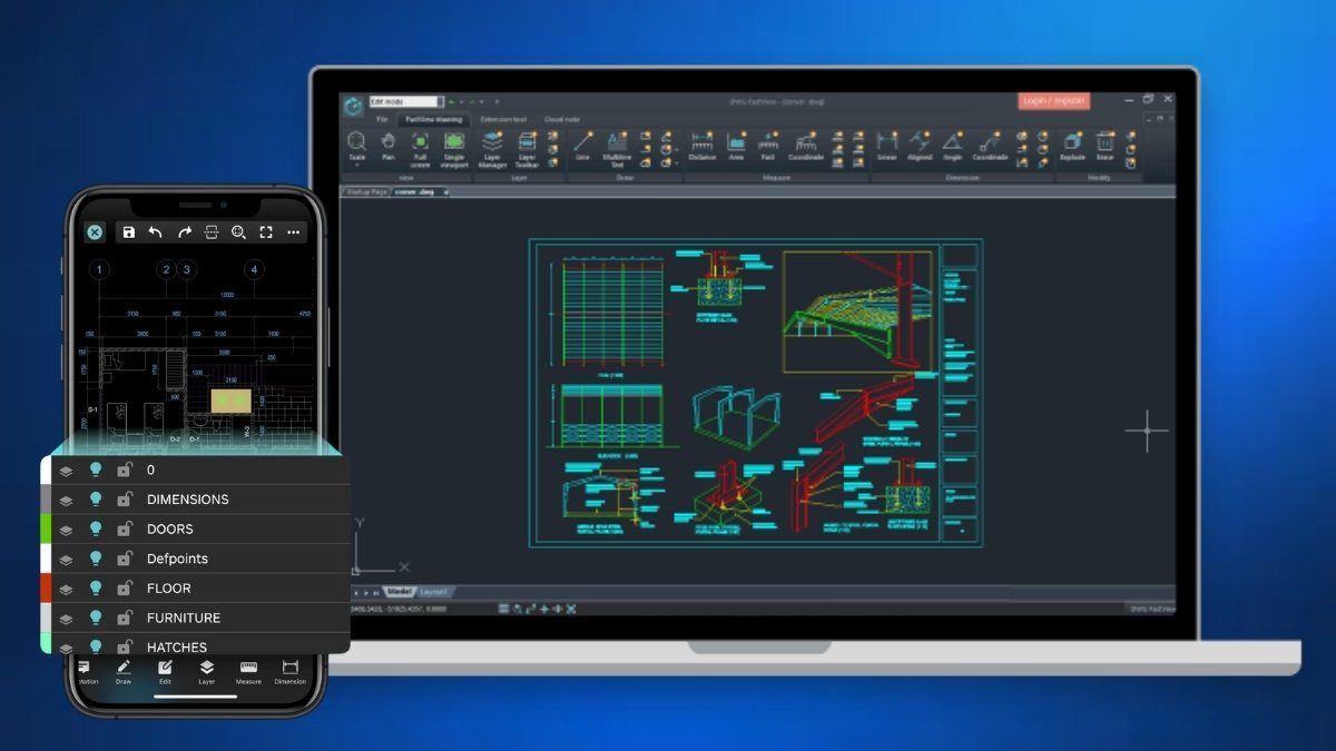 AutoCAD - DWG Viewer & Editor app thiết kế nhà trên điện thoại miễn phí