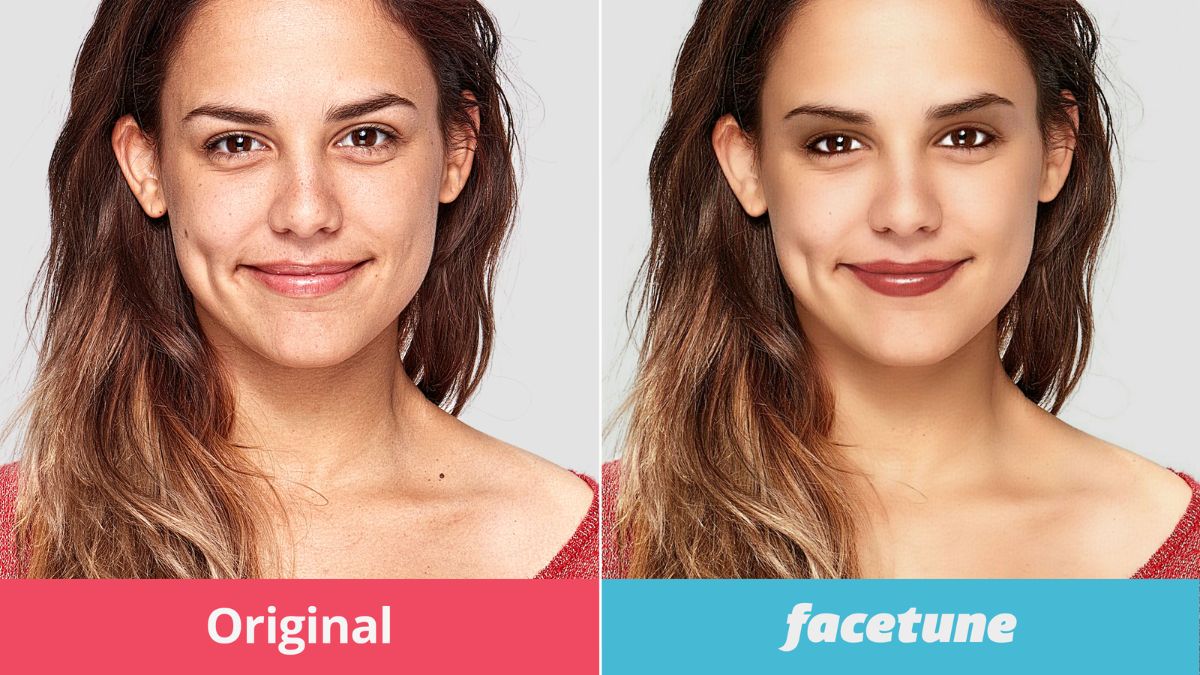 Facetune app trang điểm cho video