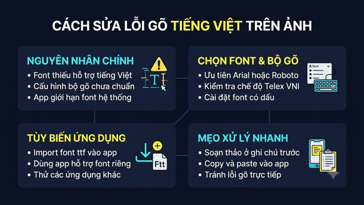 Cách sửa lỗi gõ tiếng Việt mất nét khi chèn chữ