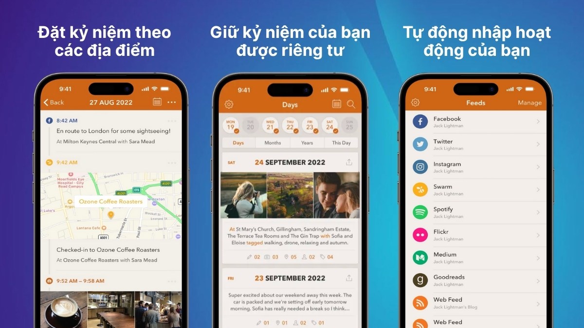 Momento - app viết nhật ký trên máy tính