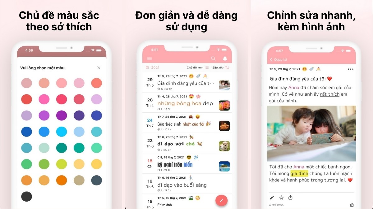 DailyLife app viết nhật ký miễn phí