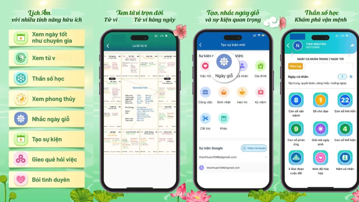 Lịch Vạn Niên - Lịch Việt - app xem bói tử vi