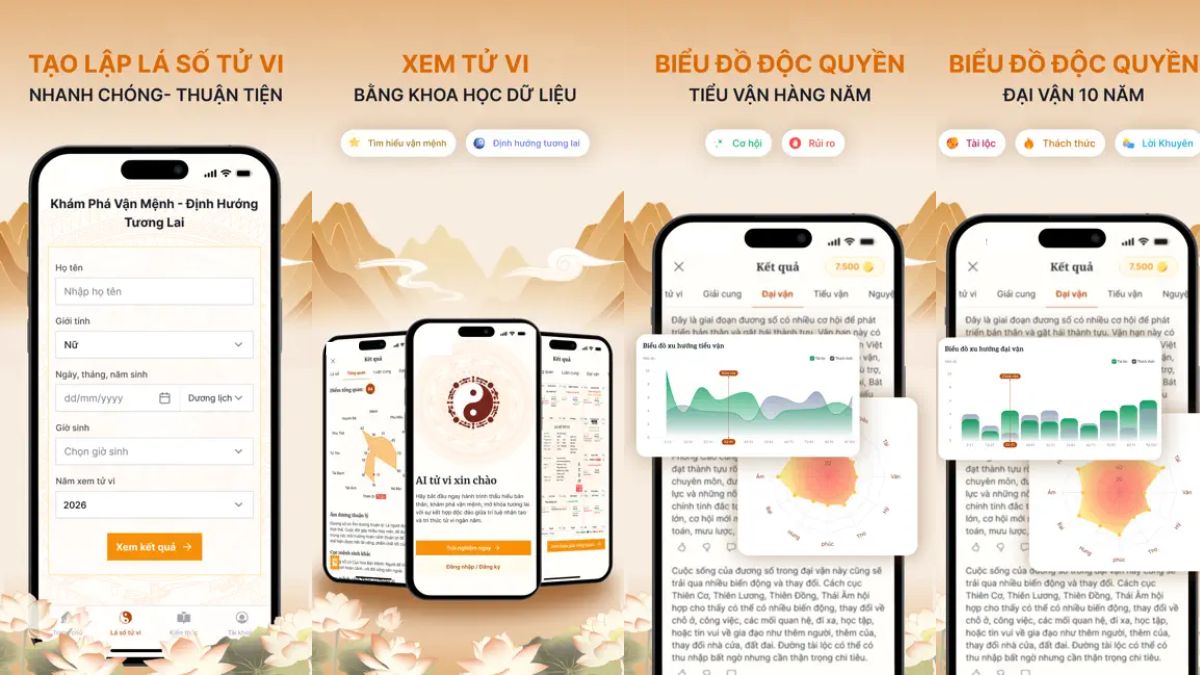 AI Tuvi App xem tử vi chuẩn nhất