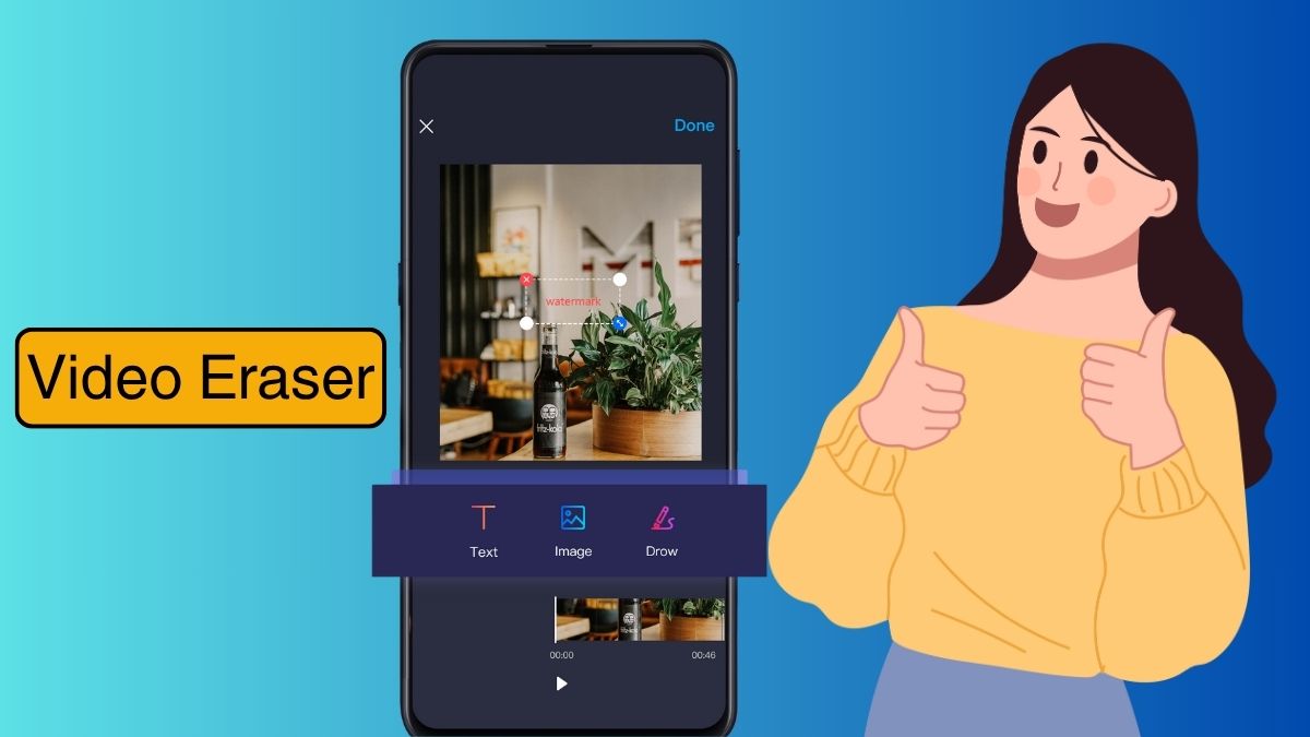 Các app xóa chữ trên video chất lượng khác - Video Eraser