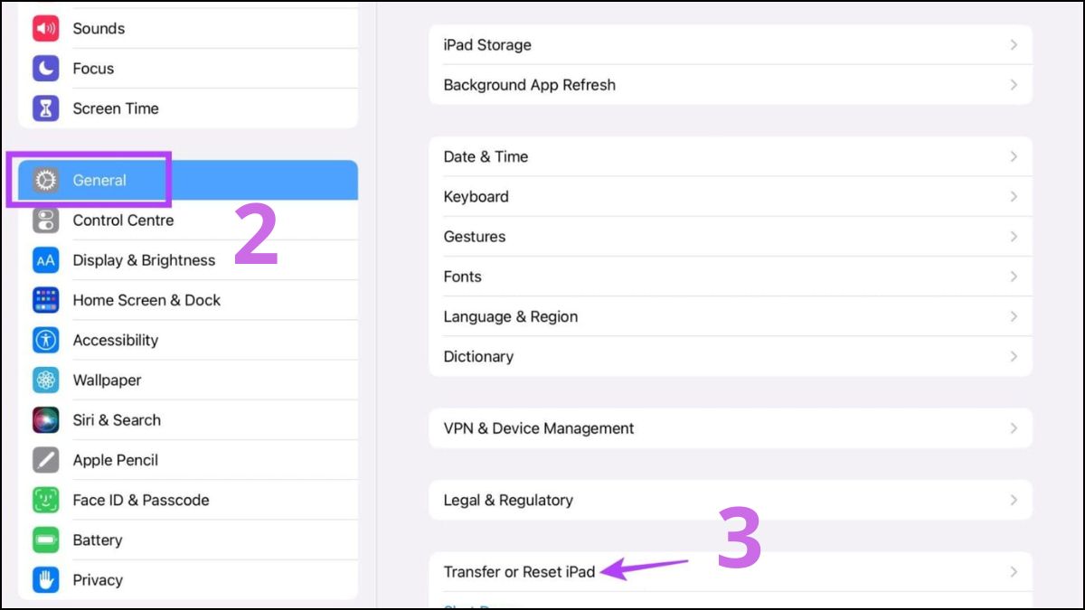Cách khắc phục Apple Pencil 2 không lên pin - đặt lại cài đặt mạng - bước 2