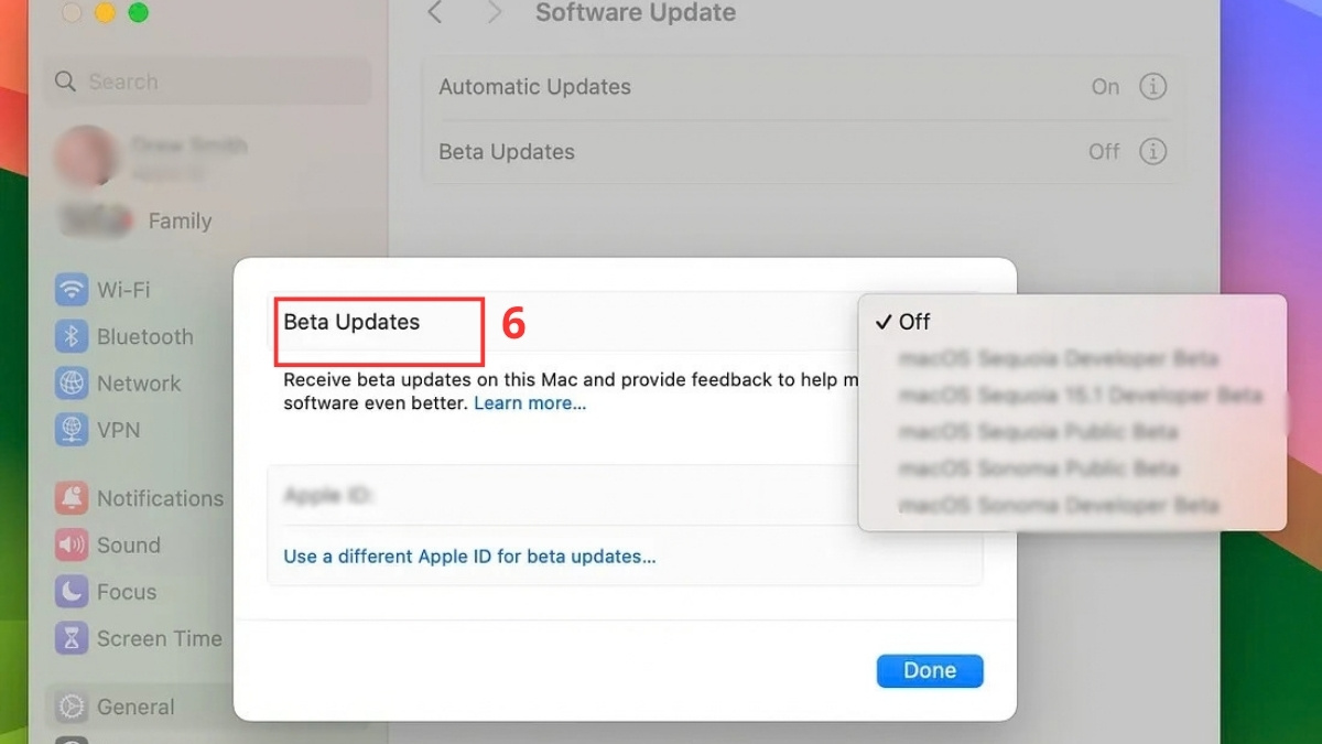 Hướng dẫn cách đăng ký tài khoản Apple SEED chi tiết - bước 5