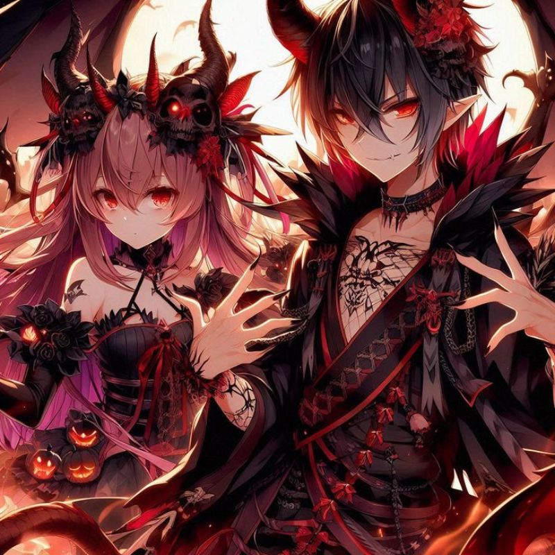 Ảnh avatar đôi ác quỷ ngầu - 1