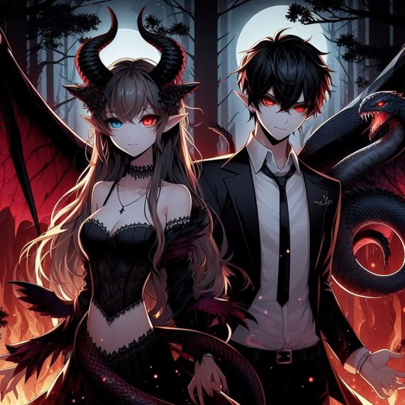Ảnh avatar đôi ác quỷ ngầu - 5