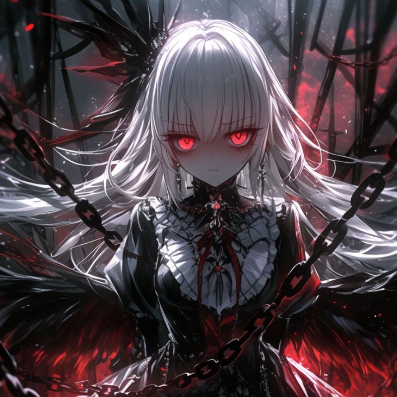 Ảnh avatar ác quỷ anime nữ ngầu - 3