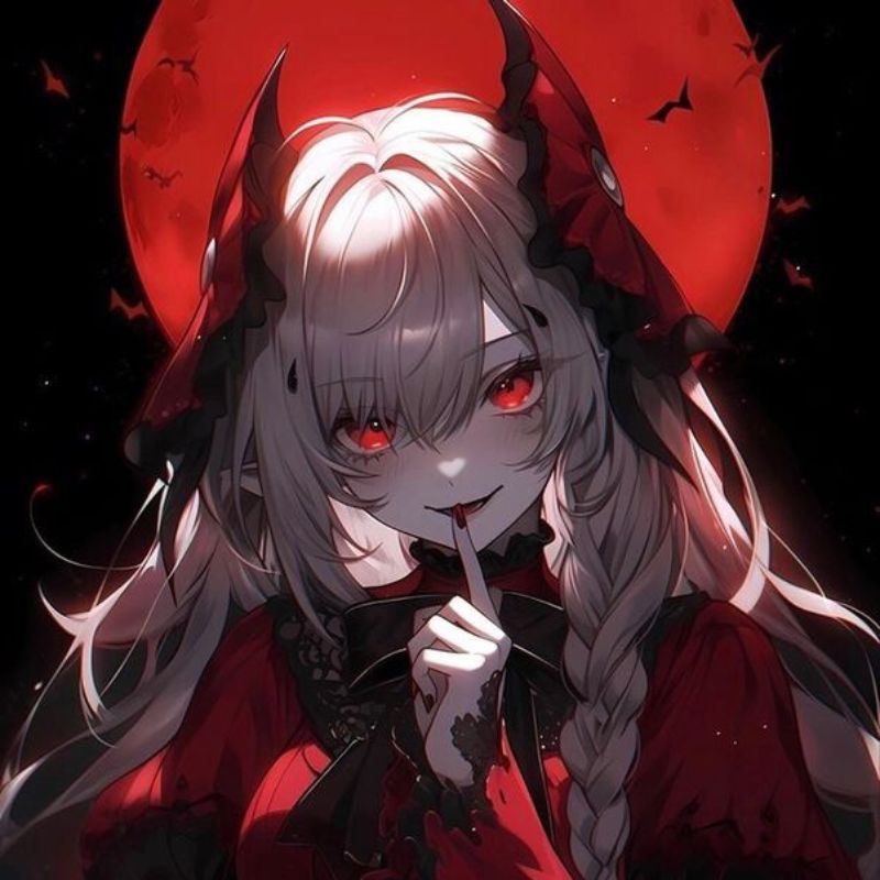 Ảnh avatar ác quỷ anime nữ ngầu - 4