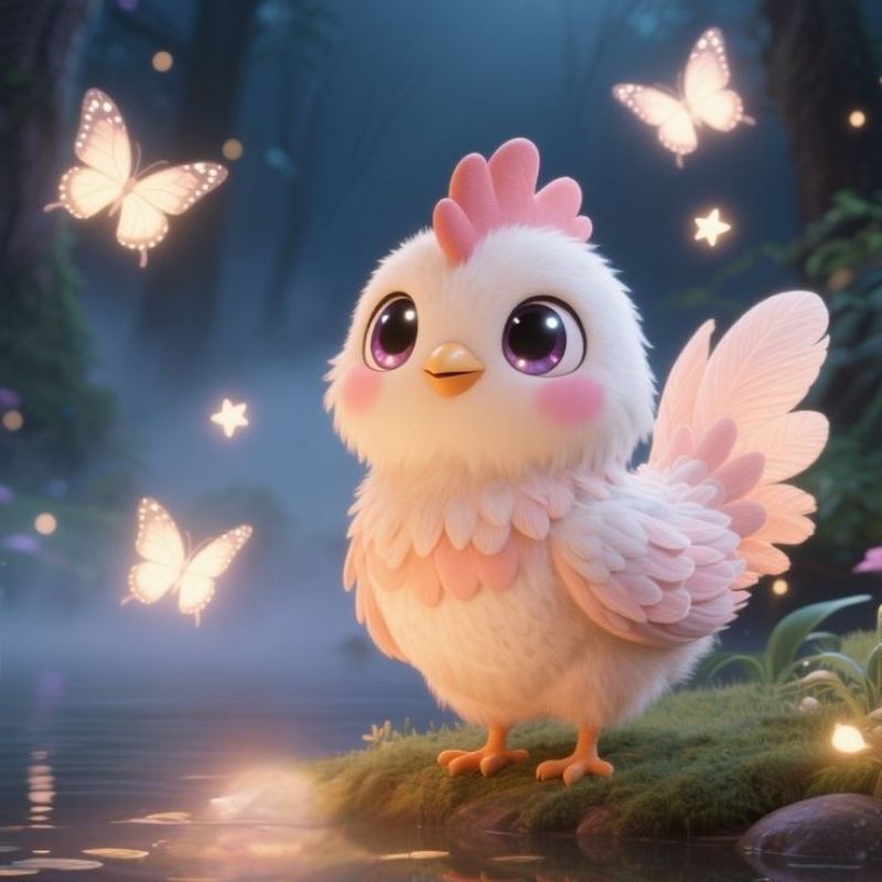 Avatar gà cute 3D - 4