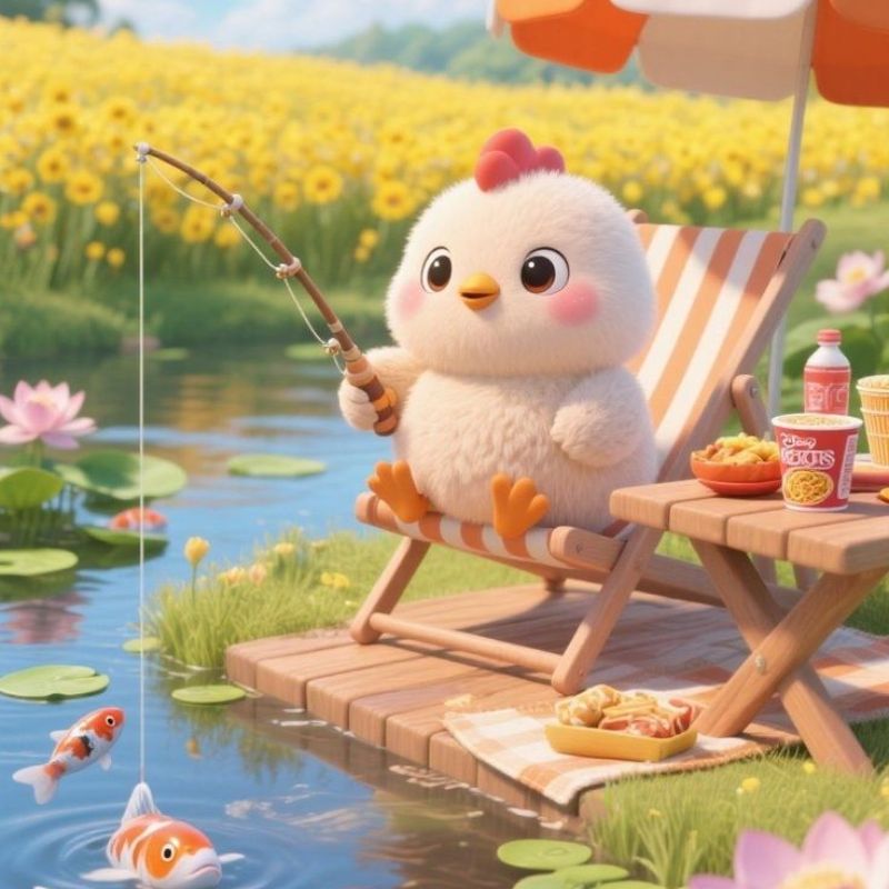 Avatar gà cute 3D - 6