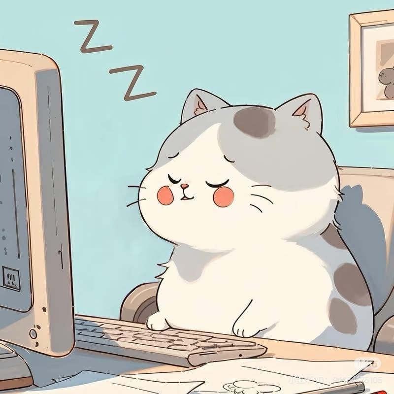 Avatar mèo vô tri dễ thương - 10