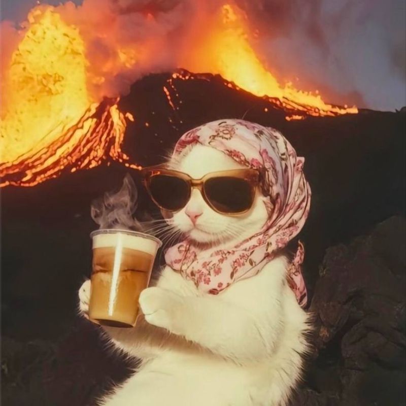 Avatar mèo vô tri hài hước - 1