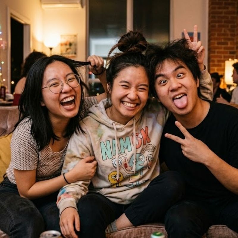 Avatar nhóm 3 người vô tri, hài hước - 3