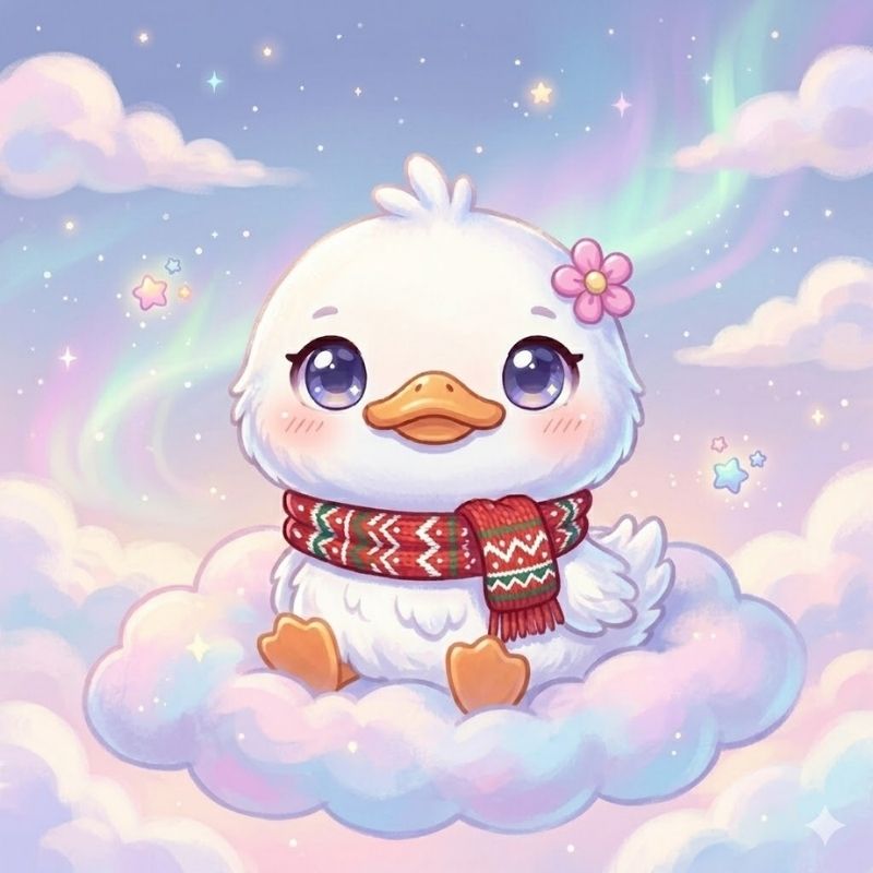 Avatar vịt trắng cute - 2