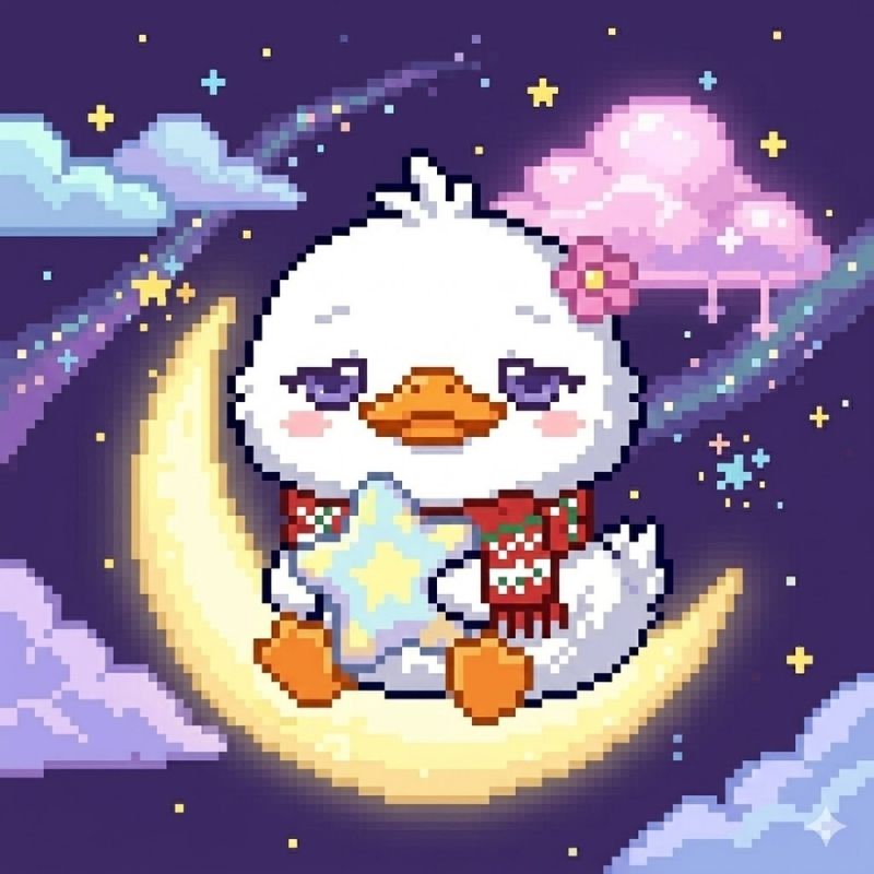 Avatar vịt trắng cute - 4