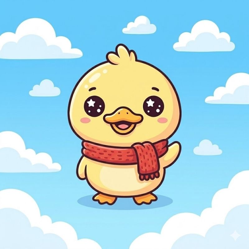Avatar vịt vàng cute - 1