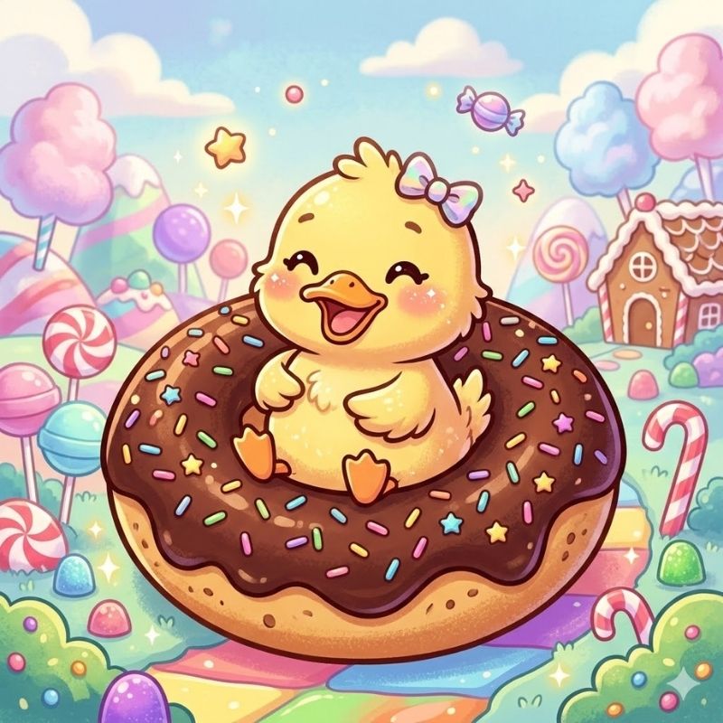 Avatar vịt cute chibi - 3