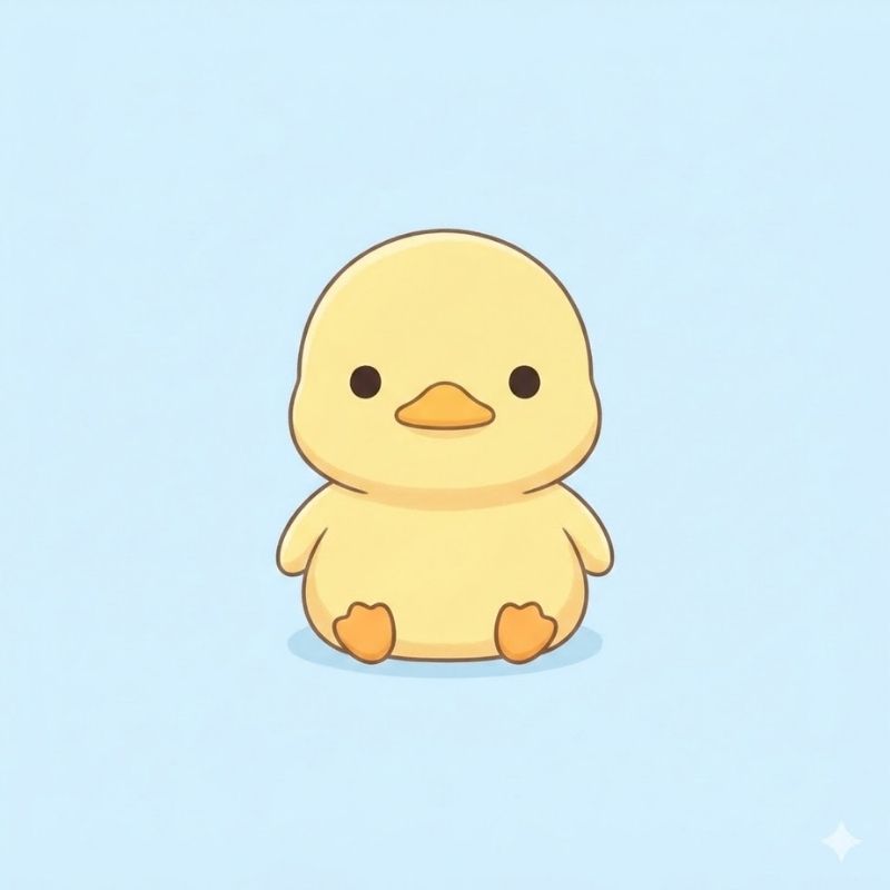Avatar vịt cute vô tri - 1