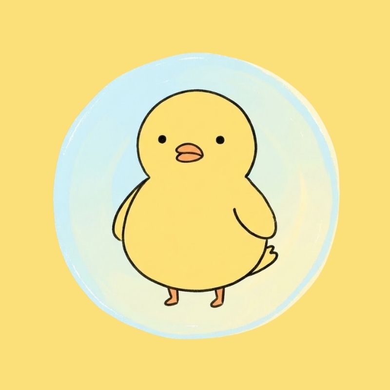 Avatar vịt cute vô tri - 6