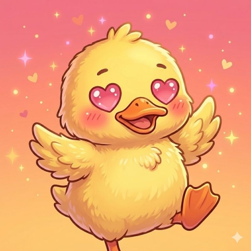 Avatar vịt vàng cute - 8