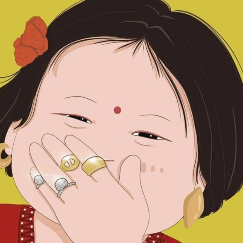 Avatar vô tri nữ meme - 5