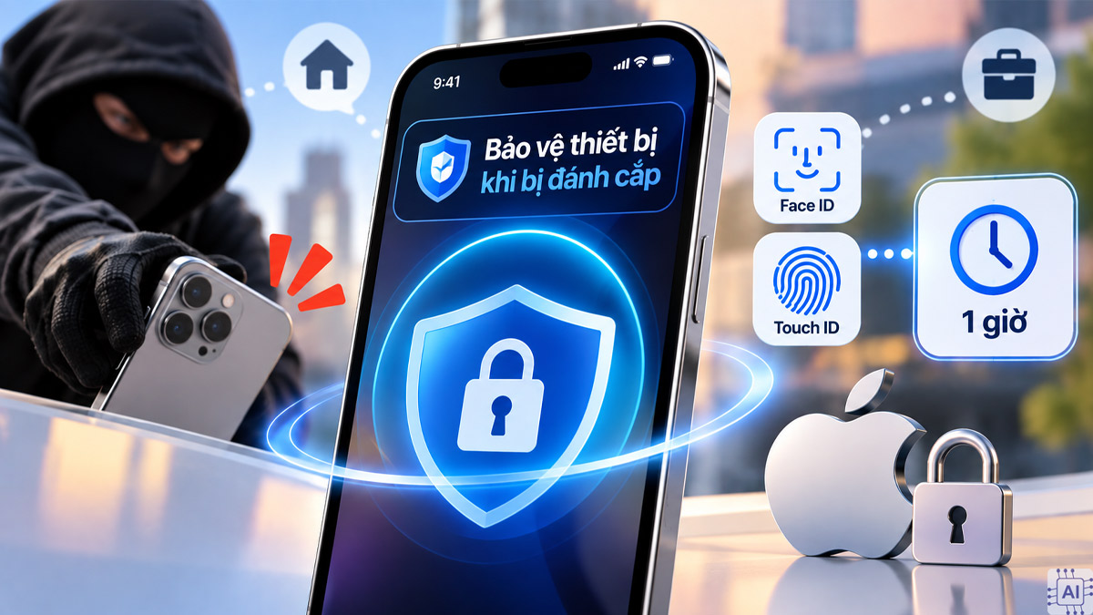 Bảo vệ thiết bị khi bị đánh cắp là gì?