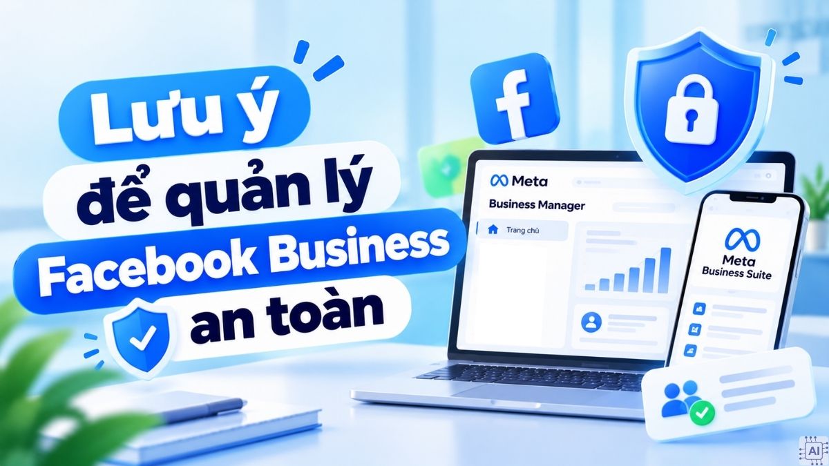 Lưu ý để quản lý Facebook Business an toàn